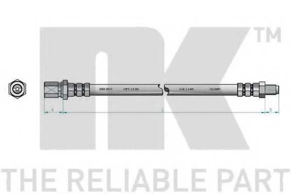 NK 852344 Brake Hose